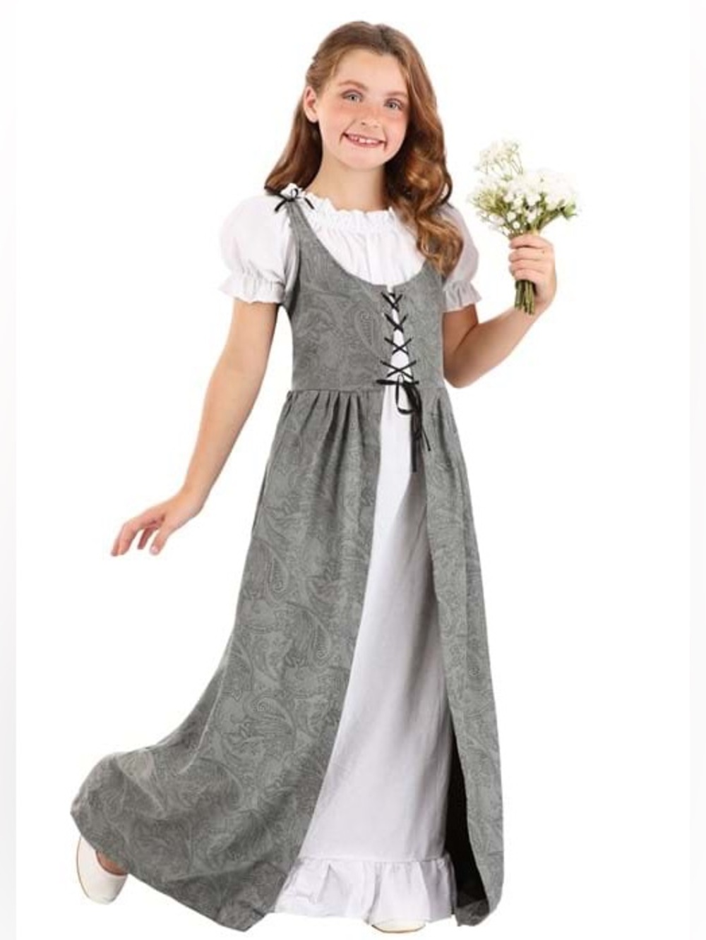 Girls 2 piece Renaissance dress FUN1020CH. Like new!